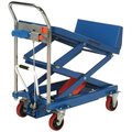 Global Industrial Mobile Lift & Tilt Scissor Lift Table, 36 x 24 Platform, 600 Lb. Capacity 168080